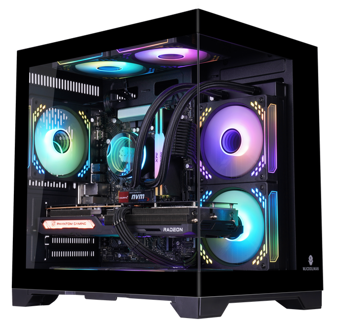 Customized Gaming -AMD Ryzen5 7600X 32G DDR5 Ram NVIDIA RTX 5060 - 1TB M.2 NVMe SSD- Win11 Pro Uniway Computer Alberta