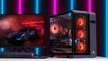 Load image into Gallery viewer, Customized Gaming PC intel i7 14700KF  Nvidia RTX 4070 - 1T NVME SSD WIN11 Pro 360 AIO Liquid Cooler Uniway Computer Alberta
