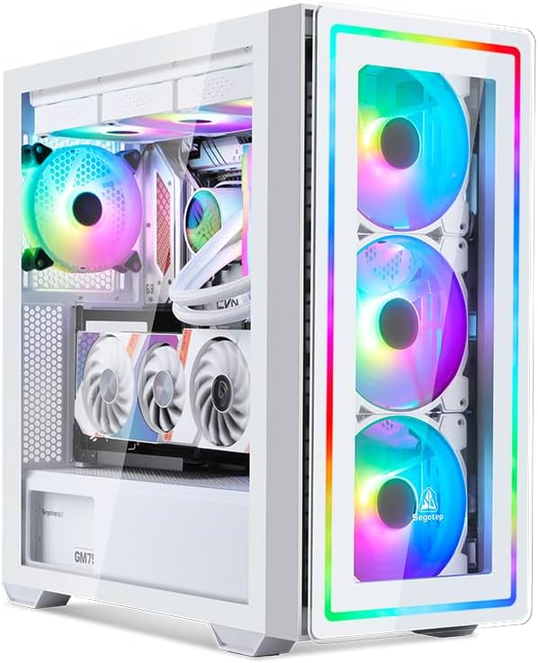 Customized Gaming PC Ryzen7 5700X - 1T NVME SSD WIN11 Pro 360 AIO Liquid  Cooler