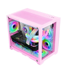 Load image into Gallery viewer, Pink Theme Custom PC Ryzen5 5500 RTX4060 1TB NVMe, Windows 11 Pro
