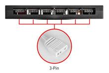 Load image into Gallery viewer, Set of 4 x WJ 120MM Cooling Fan Addressable 5V 3Pin ARGB &amp; PWN 4 Pin with Series Connection（ Male and Female Header）Better Cable Management No more Spliter Need - Uniway Computer Alberta
