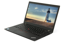 Load image into Gallery viewer, Refurbished Lenovo ThinkPad T490S Ultra Thin Laptop Intel Core i7 16G Ram 512G SSD, 14-inch Display, Windows 11 Pro
